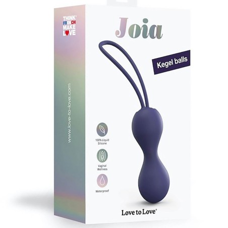Love toys BOULES DE GEISHA VIOLETTES JOIA DE LOVE TO LOVE