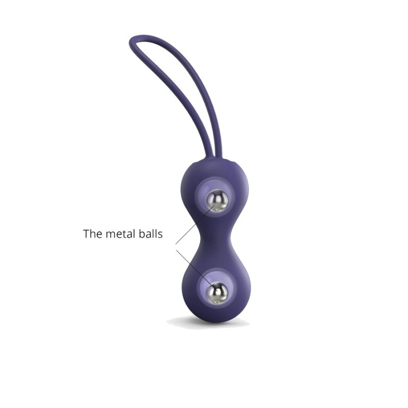 BOULES DE GEISHA VIOLETTES "JOIA" DE "LOVE TO LOVE"