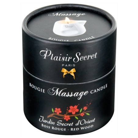 Bien Etre BOUGIE DE MASSAGE DE PLAISIR SECRET PARFUM BOIS ROUGE