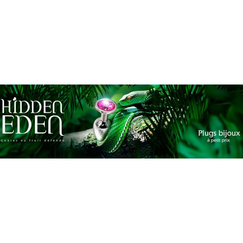 PLUG METAL PINK "ANGEL" TAILLE "S" DE "HIDDEN EDEN"