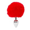 PLUG METAL POMPON ROUGE