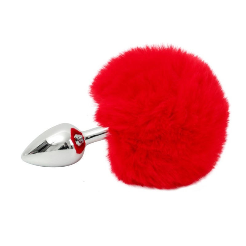 PLUG METAL POMPON ROUGE