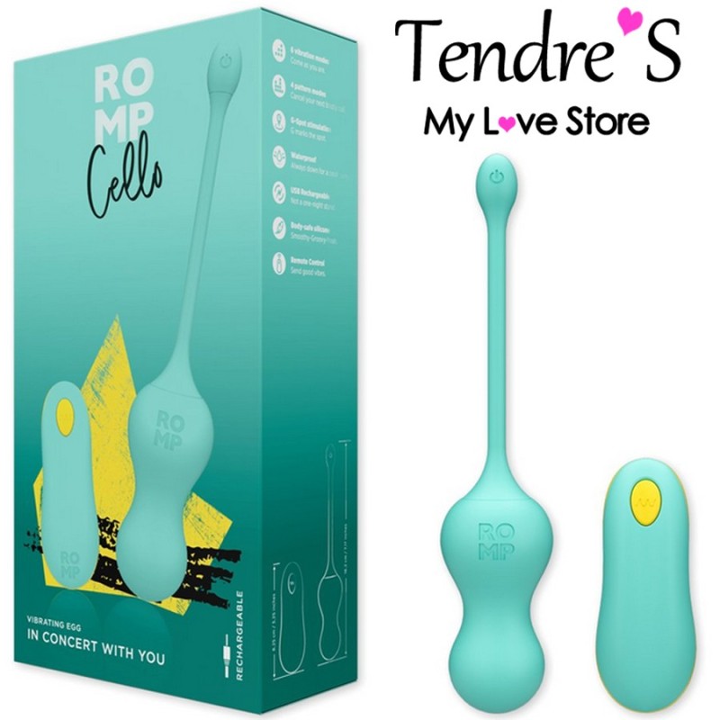 Love toys BOULES DE GEISHA VIBRANTES CELLO DE ROMP