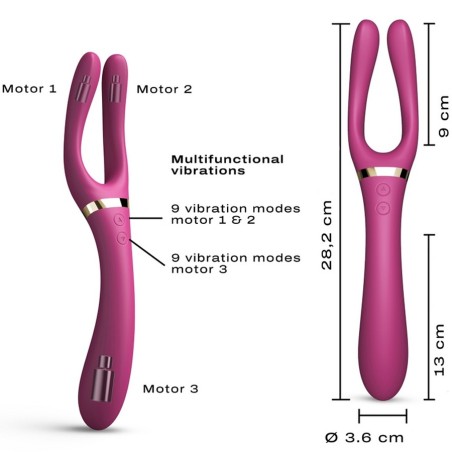 Love toys INFINITE JOY FUSHIA DE DORCEL