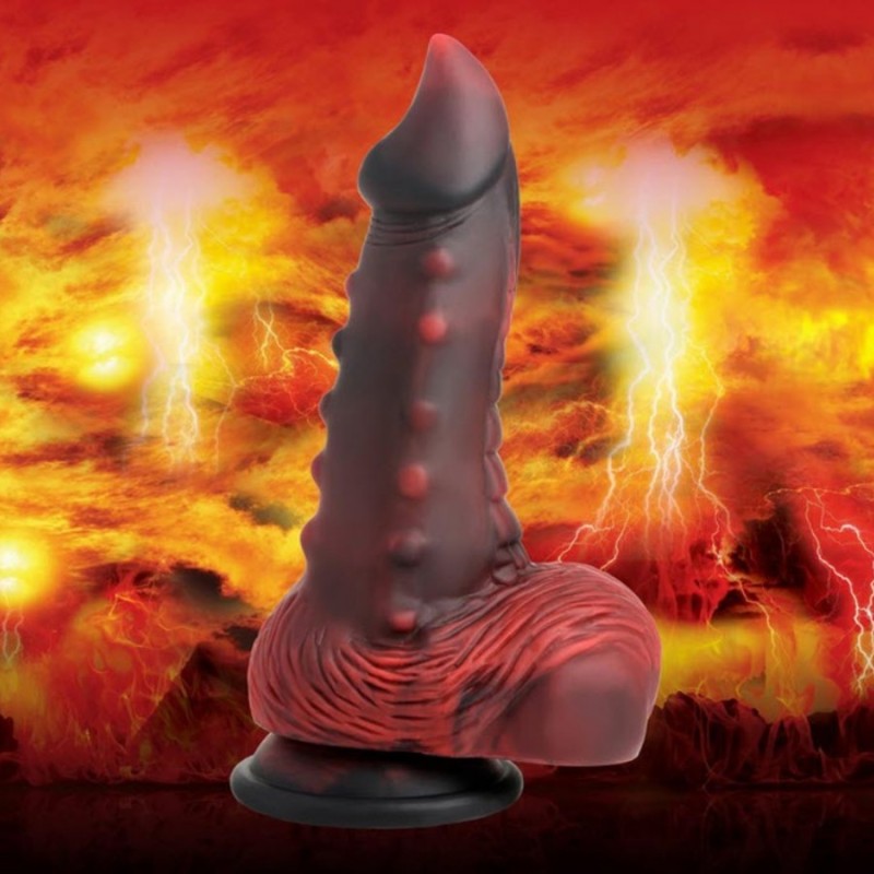 Love toys LOVE TOY VENTOUSE CREATURE COCKS LAVA DEMON