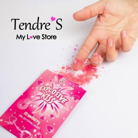 Jeux et Livres BONBONS PETILLANTS PASTEQUE EXPLOSIVE KISS DE SECRET PLAY