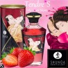 Bien Etre HUILE DE MASSAGE COMESTIBLE "SHUNGA" parfum Vin Petillant a la Fraise