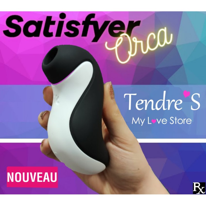 Love toys ORCA VIBRANT ET A AIR PULSE DE SATISFYER