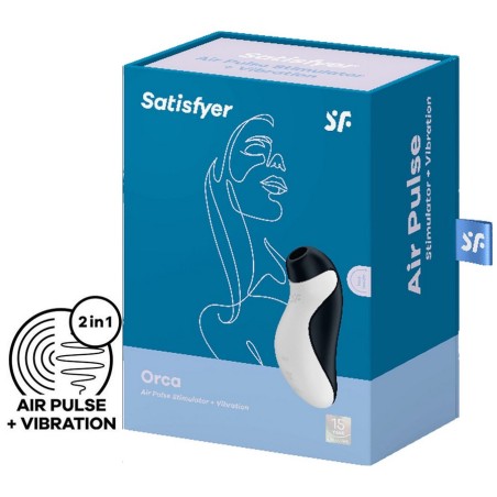 Love toys ORCA VIBRANT ET A AIR PULSE DE SATISFYER