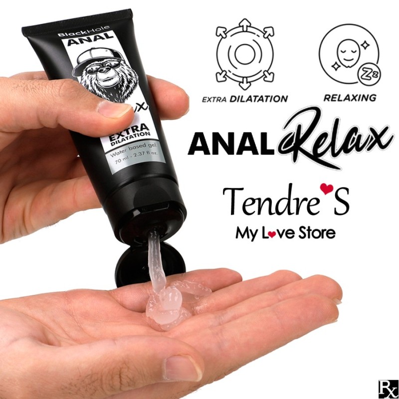 Bien Etre LUBRIFIANT ANAL RELAX EXTRA DILATATION DE BLACK HOLE 70 ML