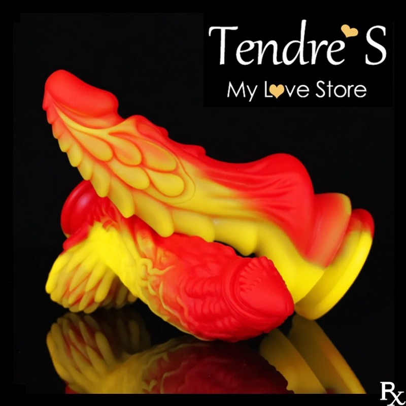 Love toys LOVE TOY VENTOUSE BAD DRAGON ROUGE JAUNE