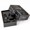 Plugs & Chapelets Anals PLUG VIBRANT ZEUS AVEC LED A TELECOMMANDE DE YRANUS TAILLE S