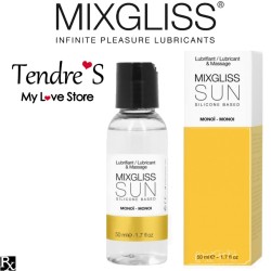 Bien Etre MIXGLISS SUN 2 EN 1 MASSAGE ET LUBRIFIANT PARFUM MONOI 50 ML