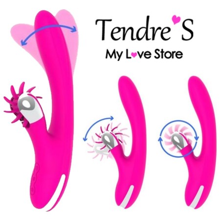 Love toys RABBIT BUNNY SQUEEL MULTIFUNCTION ROTATION DE DIVERSIA