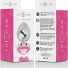 Plugs & Chapelets Anals PLUG ANAL ARGENTE COEUR ROSE TAILLE L DE INTENSE