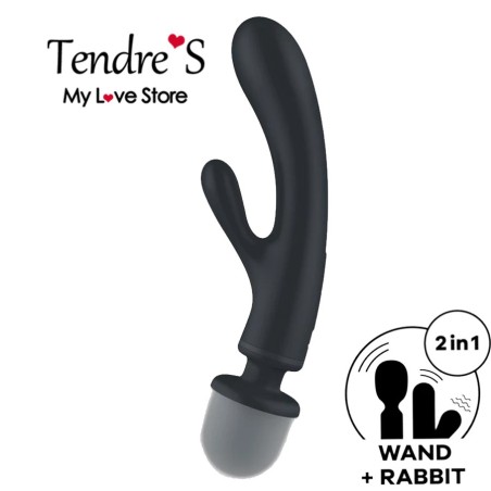 RABBIT ET WAND "TRIPLE LOVER" DE "SATISFYER"