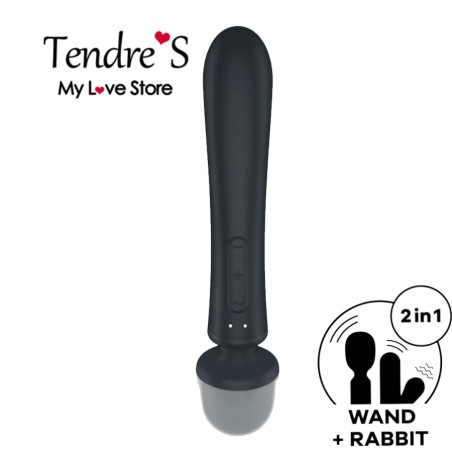 RABBIT ET WAND "TRIPLE LOVER" DE "SATISFYER"