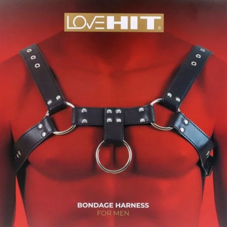 HARNAIS BONDAGE "LOVEHIT" POUR HOMME