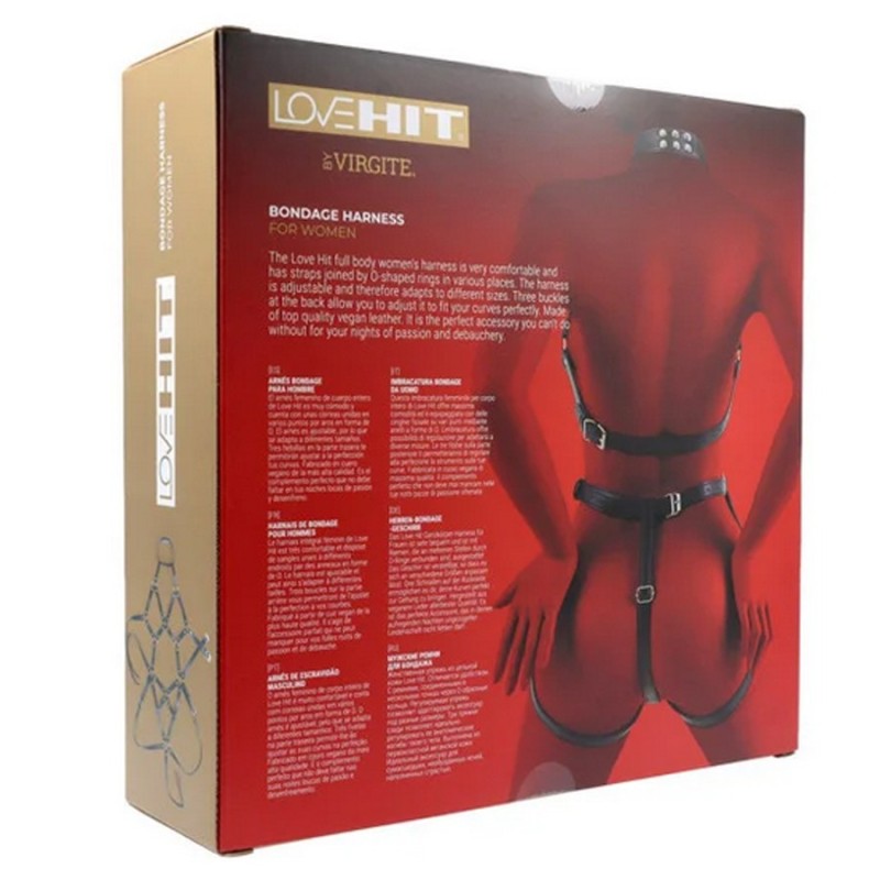HARNAIS BONDAGE "LOVEHIT" POUR FEMME