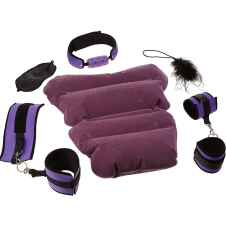 Accessoires KIT PURPLE PLEASURE BONDAGE SET DE FETISH FANTASY SERIES
