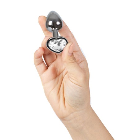 Plugs & Chapelets Anals PLUG METAL COEUR DIAMANT TAILLE S DE SECRET PLAY
