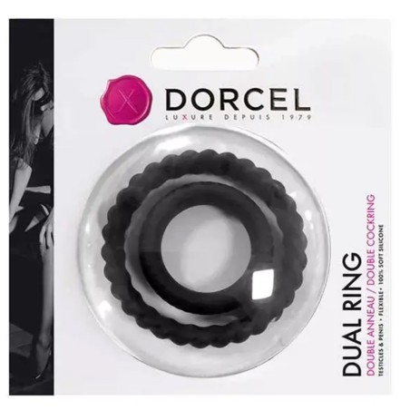 DOUBLE COCKRING "DUAL RING" DE "DORCEL"