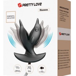 PLUG VIBRANT ET GONFLANT "HANSON DELFIN" DE "PRETTY LOVE"