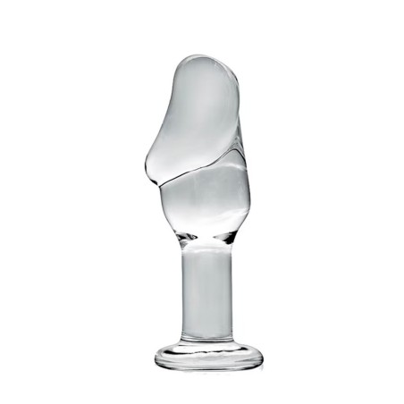 PLUG EN VERRE TRANSPARENT N°24 DE "GLOSSY"