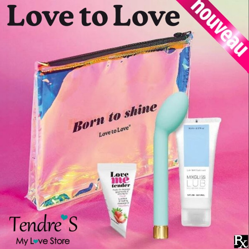 Love toys COFFRET KIT BORN TO SHINE DE LOVE TO LOVE