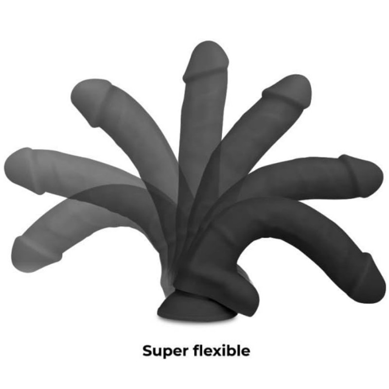 Love toys LOVE TOY VENTOUSE COCK MILLER BLACK 24 CM