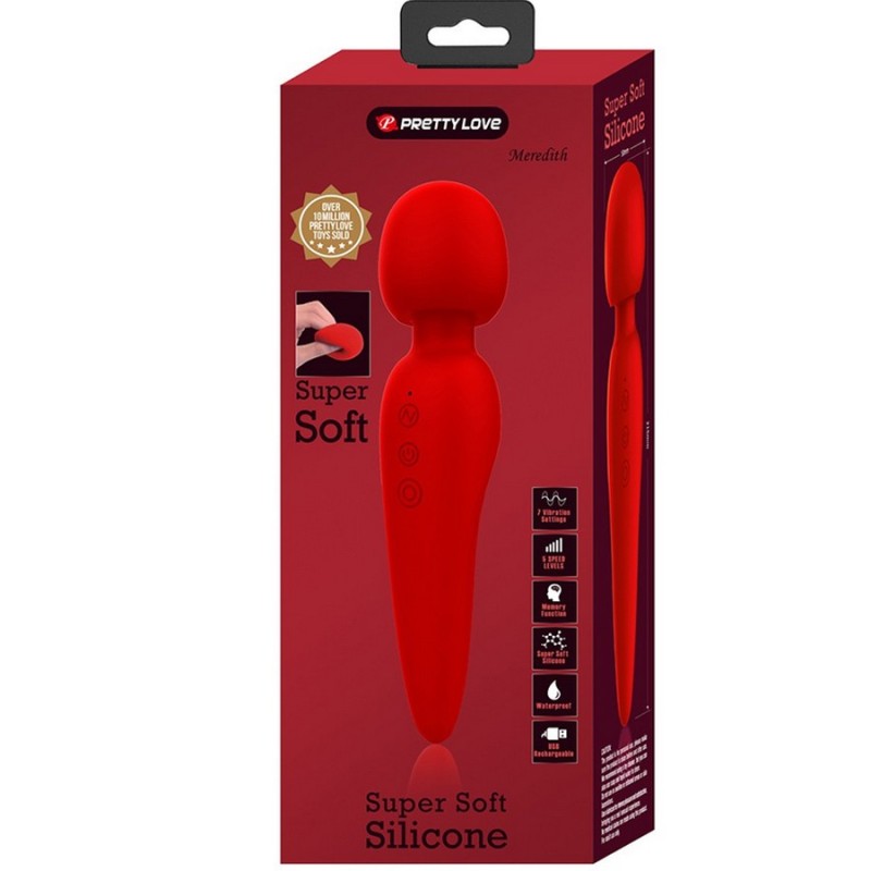 Love toys WAND ROUGE ULTRA DOUX MEREDITH DE PRETTYLOVE