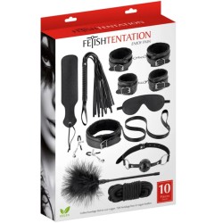 COFFRET KIT BONDAGE S.M 10 PIECES DE "FETISHTENTATION"