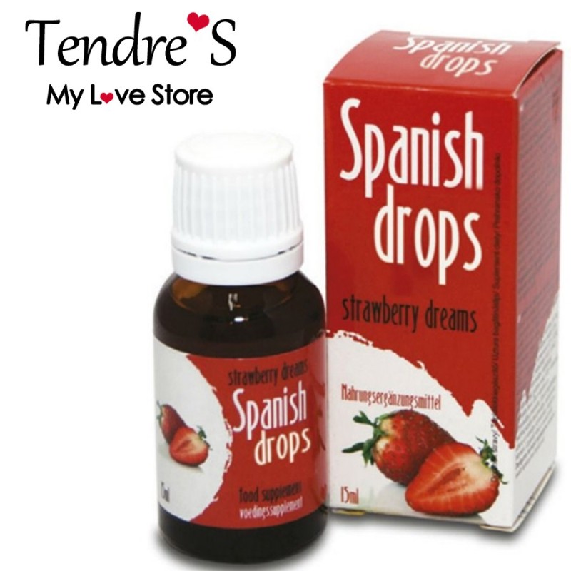 Aphrodisiaques SPANISH DROPS FRAISE
