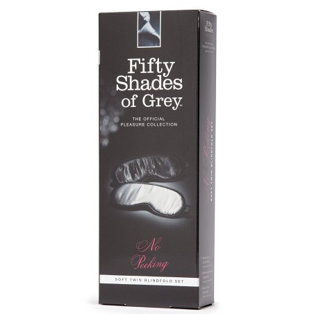 Accessoires DUO DE MASQUES NO PEEKING DE "FIFTY SHADES OF GREY"