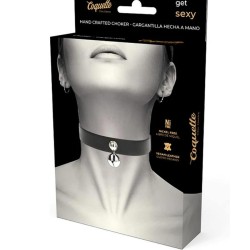 COLLIER COQUETTE CHIC NOIR GRELOT