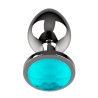 PLUG METAL TURQUOISE TAILLE L COQUETTE CHIC DESIRE