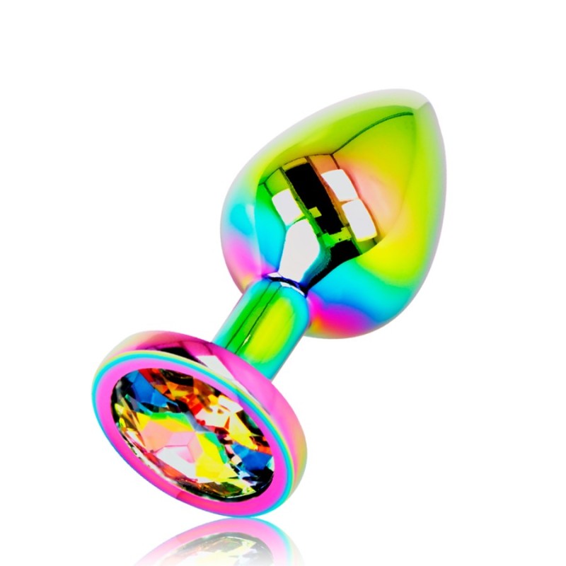 PLUG METAL ARC EN CIEL ROND  TAILLE: M OHMAMA