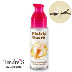 HUILE DE MASSAGE PLAISIR SUCRE 50 ML GLACE VANILLE