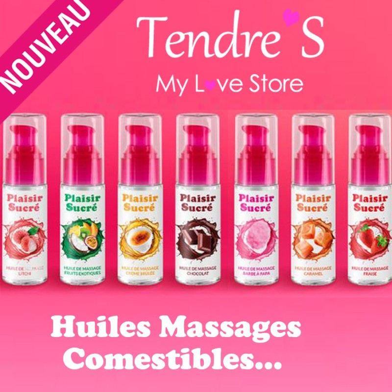 Bien Etre HUILE DE MASSAGE PLAISIR SUCRE 50 ML CREME BRULEE