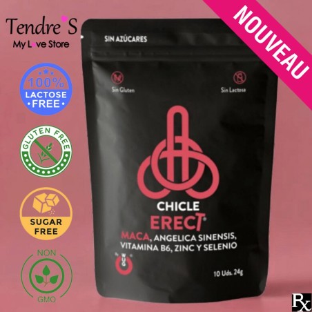 GUM CHICLE ERECT X10