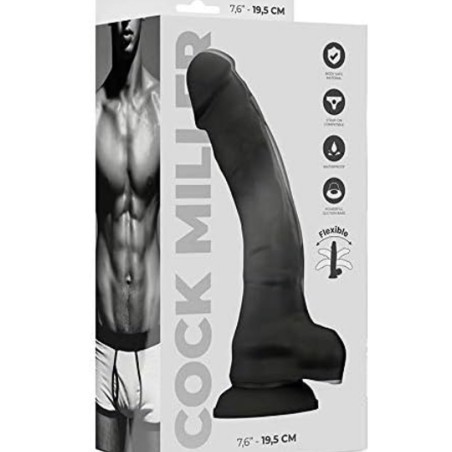 LOVE TOY VENTOUSE COCK MILLER BLACK 19.5 CM