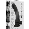 Love toys LOVE TOY VENTOUSE COCK MILLER BLACK 19.5 CM