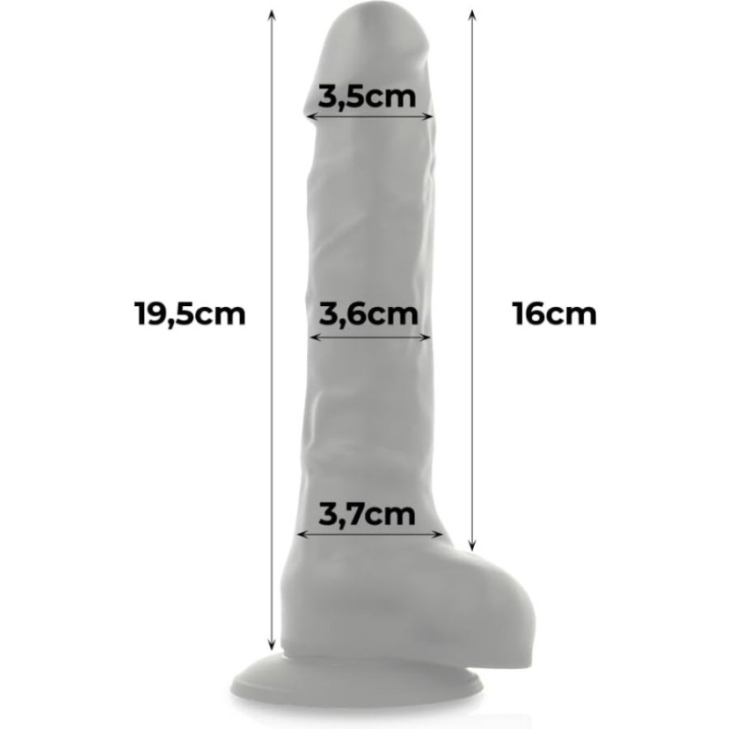 LOVE TOY VENTOUSE COCK MILLER BLACK 19.5 CM