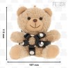 PORTE CLEFS OURS BONGO B.D.S.M DE FETISH SUBMISSIVE
