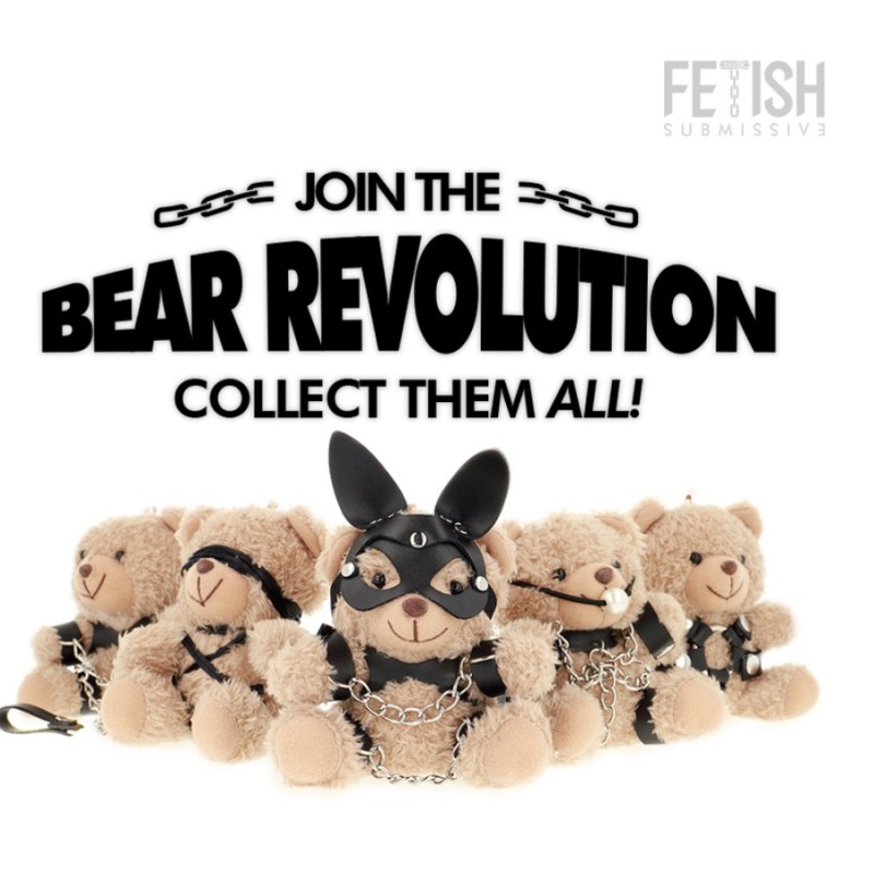 Jeux et Livres PORTE CLEFS OURS MISHKA B.D.S.M DE FETISH SUBMISSIVE