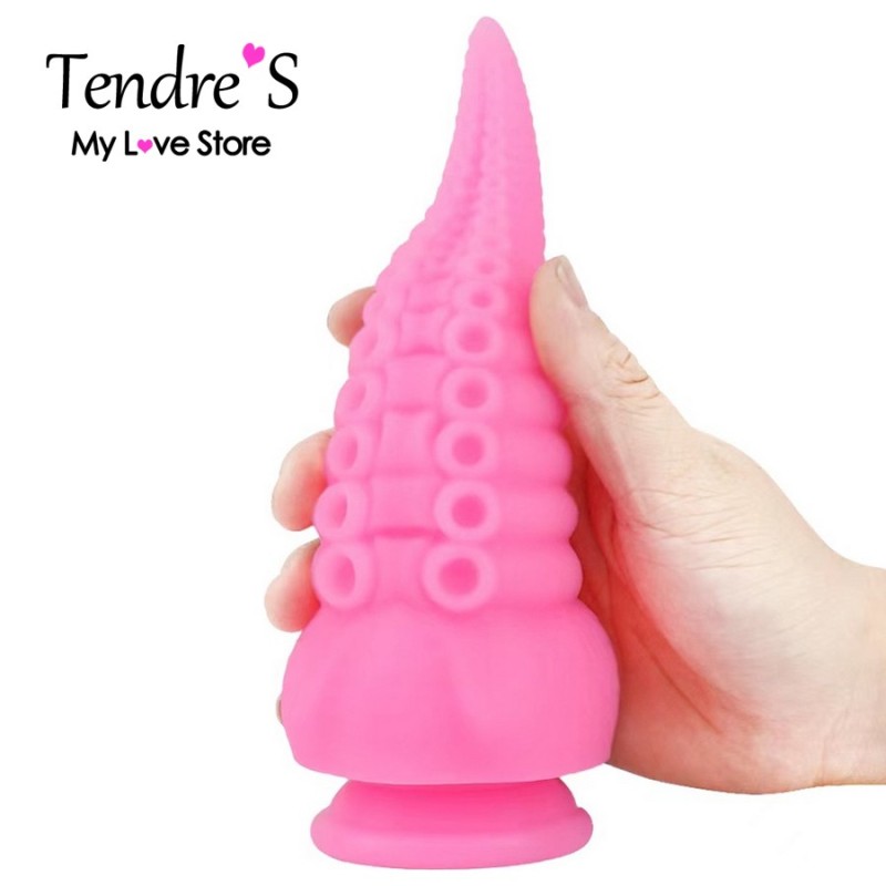 Love toys LOVE TOY VENTOUSE "BAD DRAGON" TENTACULE ROSE