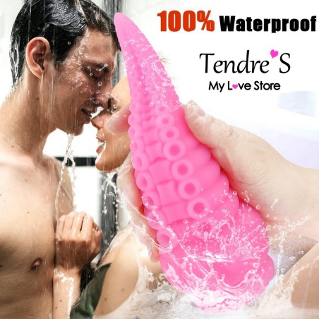Love toys LOVE TOY VENTOUSE "BAD DRAGON" TENTACULE ROSE