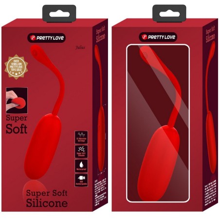 OEUF VIBRANT SOUPLE SANS TELECOMMANDE  JULIUS DE PRETTY LOVE