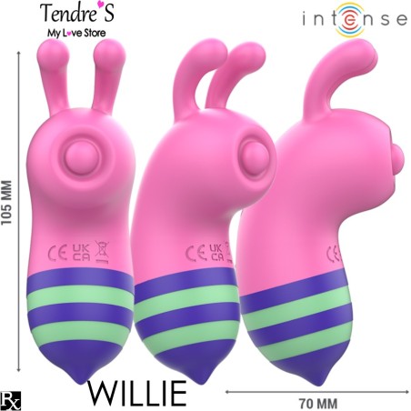 STIMULATEUR CLITORIDIEN ROSE WILLIE L ABEILLE DE INTENSE
