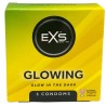 Bien Etre PRESERVATIF PHOSPHORESCENT X3 GLOWING CONDOMS EXS